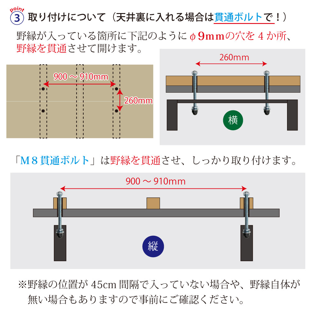 アイアン 吊り棚 ブラケット 1段 口の字【2個セット】